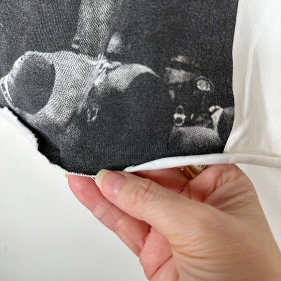 God Selection XXX Cream Champion Boxer Graphic cut crop top short sleeves L - Picture 8 of 11